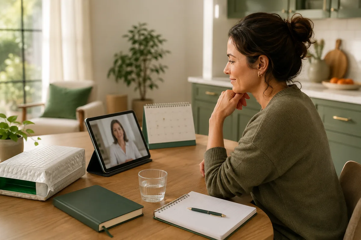 Editorial illustration for How GLP-1 Telehealth Works